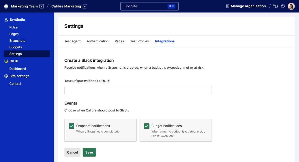 Enabling Slack integration in Calibre